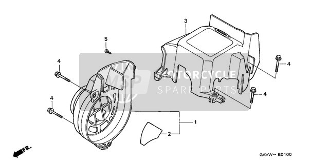 Couvercle du ventilateur/Envelopper